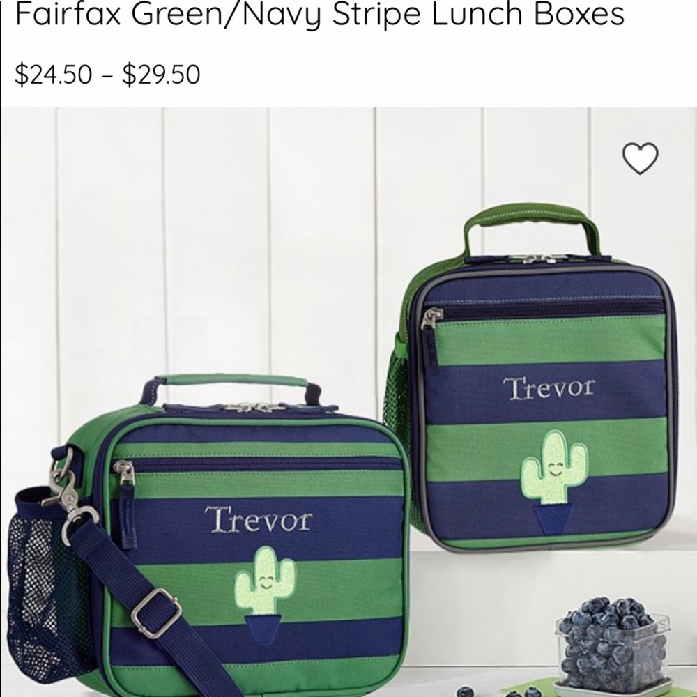 Pottery Barn Kids FairFax Lunchbox